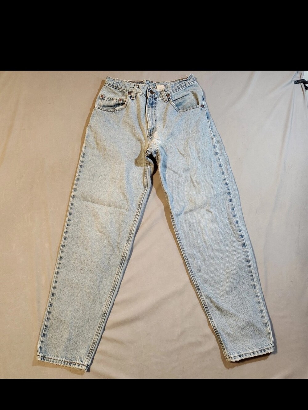 VTG 90s Levi's Jeans Men W31 L31 560 Loose Fit Taper Distressed Grunge Made USA